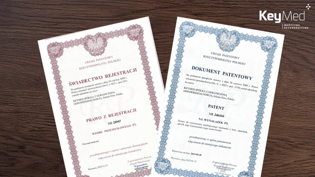 Dwa nowe patenty dla Keymed – autologiczna przyszłość medycyny